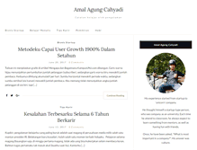 Tablet Screenshot of agungcahyadi.com